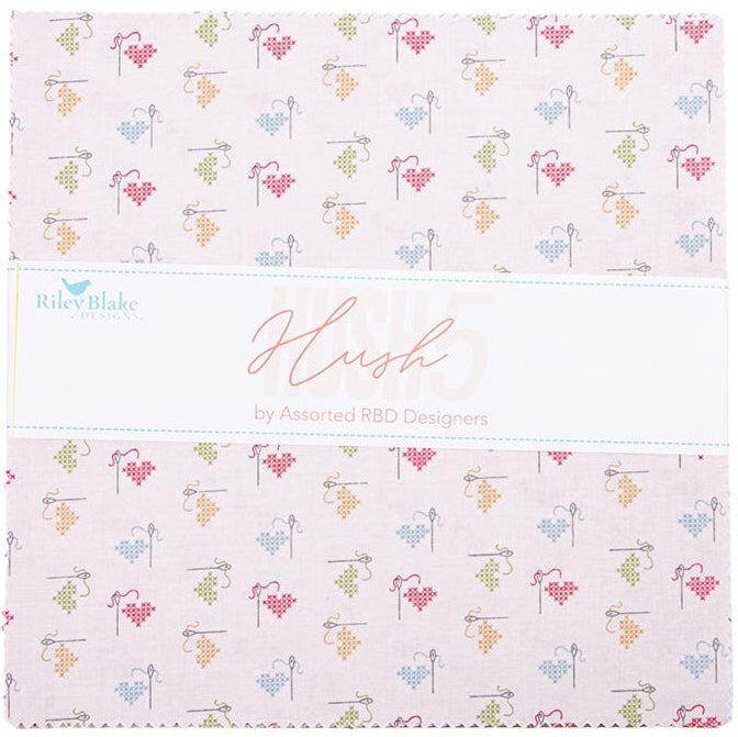 Riley Blake - Hush Hush 5 10" Stacker 42 pcs – Quilt in a Day