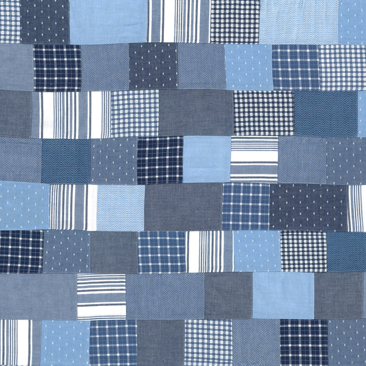 MODA - Denim Daisies Wovens by Fig Tree Co - Patchwork - Navy – Quilt ...