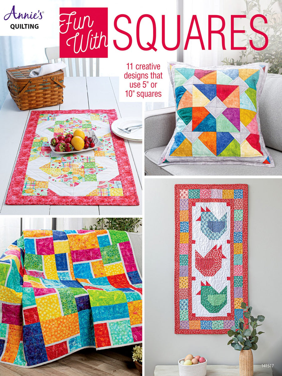 Fun With Squares Quilt Booklet by Annie Quilt in a Day