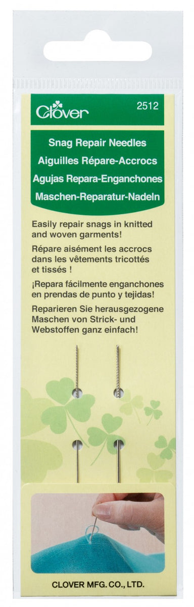 Clover - Snag Repair Needles – Quilt in a Day