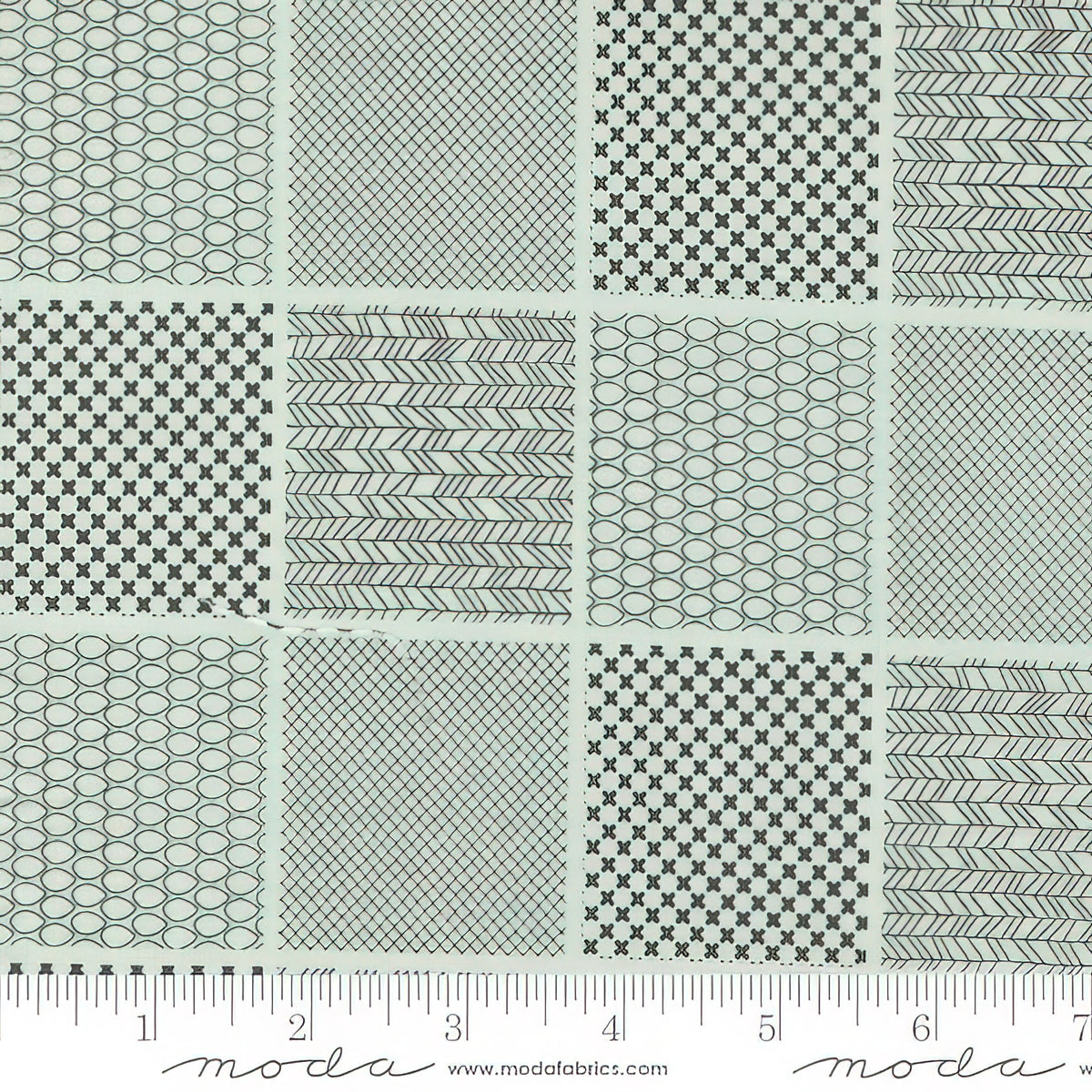 MODA FABRICS - Main Street by Sweetwater - City Block - Sky – Quilt in ...