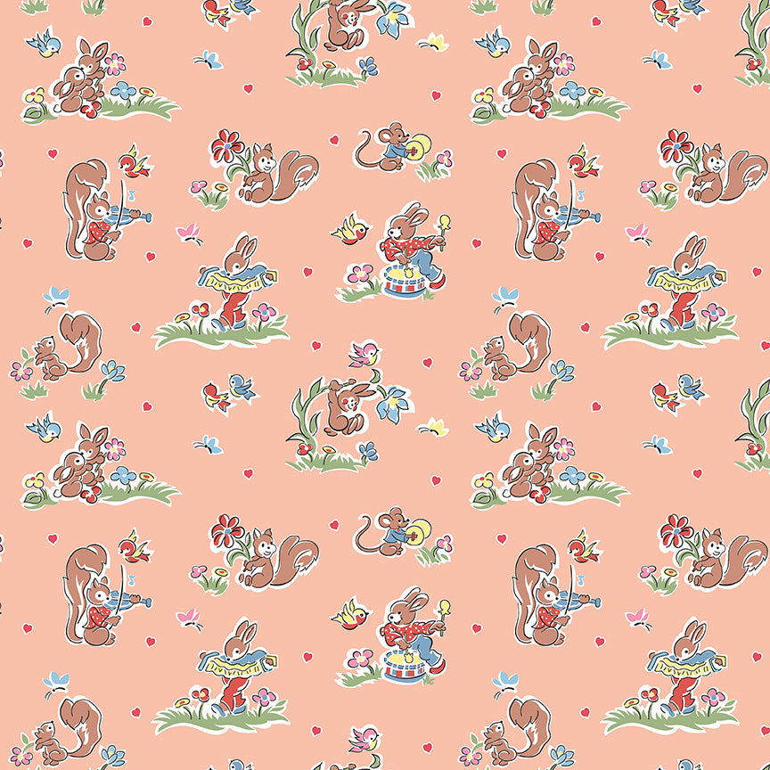 RILEY BLAKE - Love Notes by Lindsay Wilkes - Main - Apricot – Quilt in ...