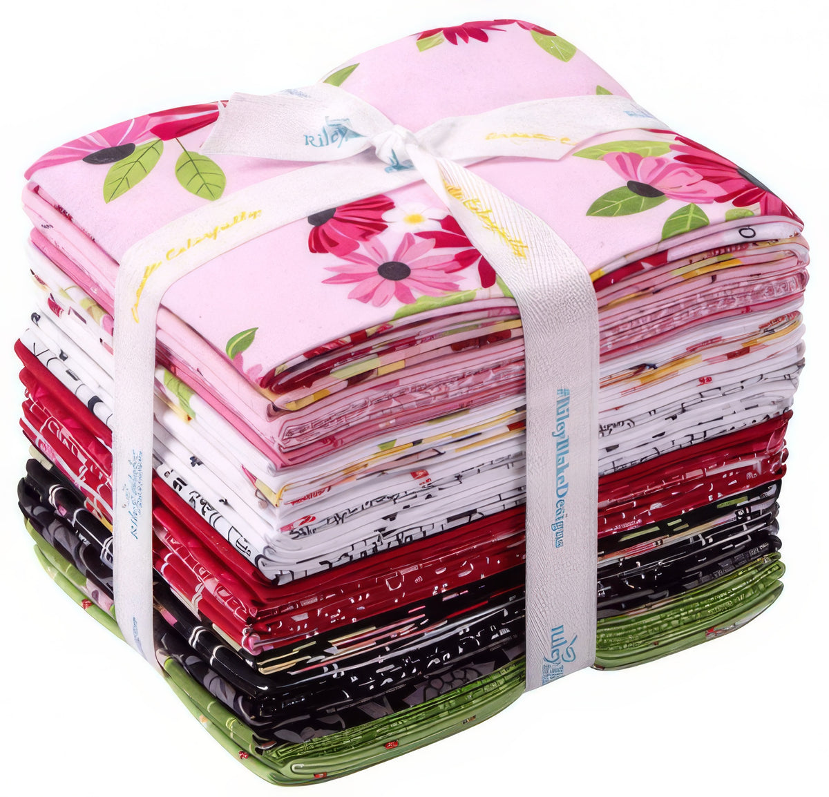 Riley Blake - Flour & Flower Fat Quarter Bundle by Jill Finley 25 pcs ...