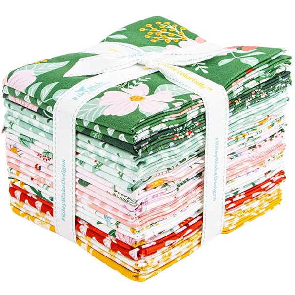 Riley Blake - Meadow Moments Fat Quarter Bundle 24 pcs – Quilt in a Day