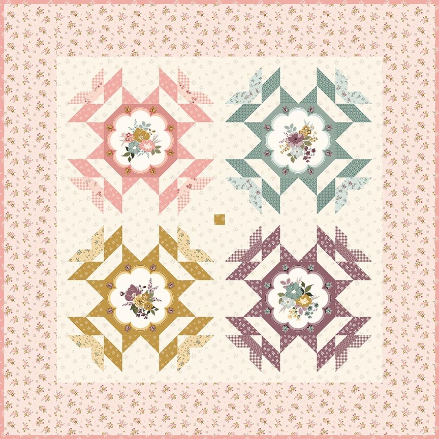 Riley Blake - Delicate Dance Quilt Kit by Sandy Gervais – Quilt in a Day