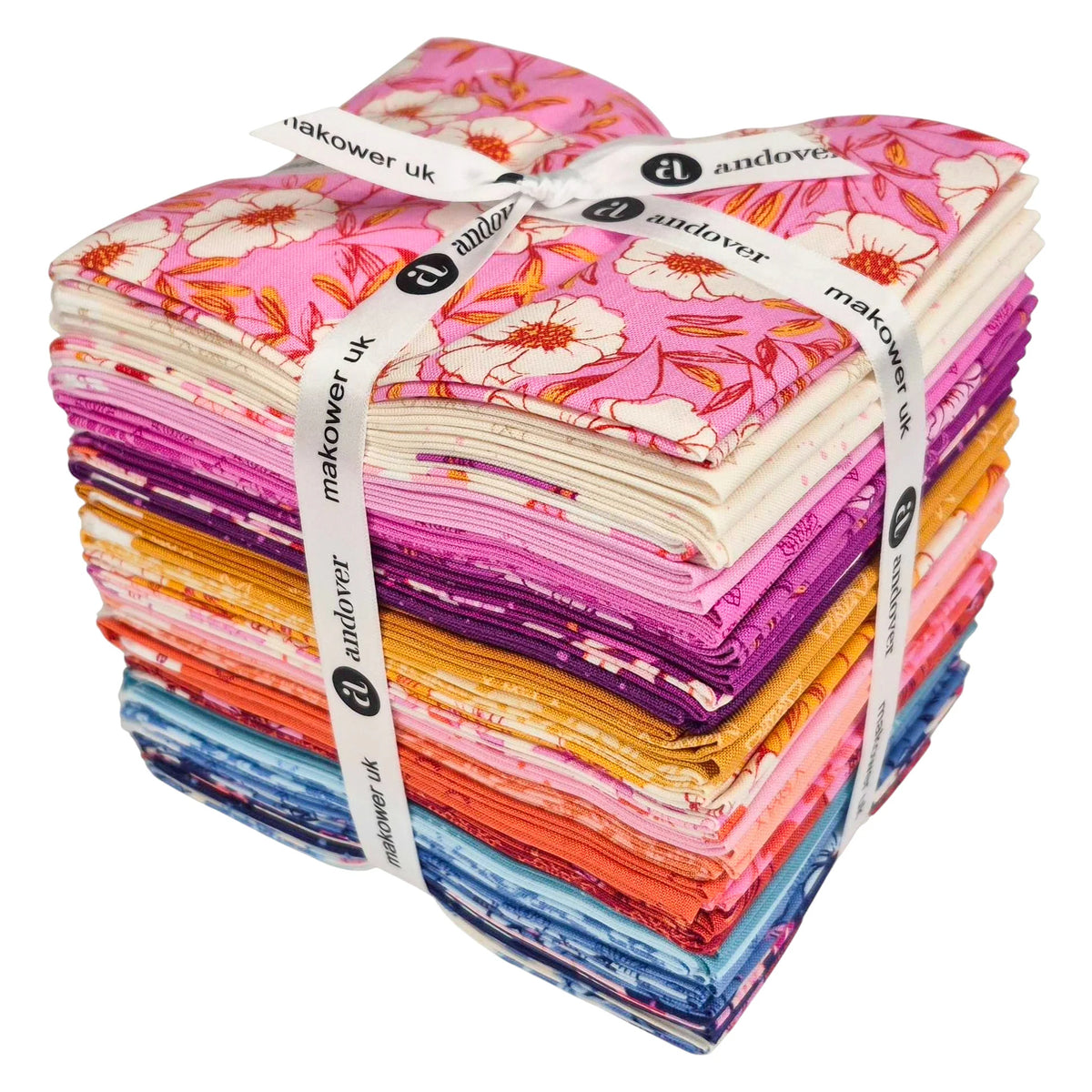 Andover - Petals and Stitches Fat Quarter Bundle by Stephanie