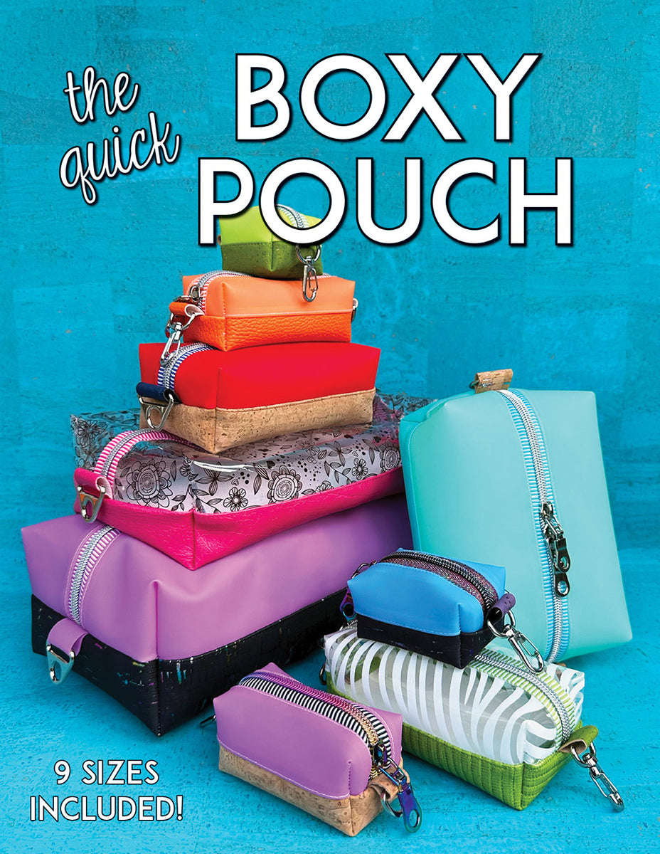 The Quick Boxy Pouch Pattern by Sassafras Lane Designs – Quilt in