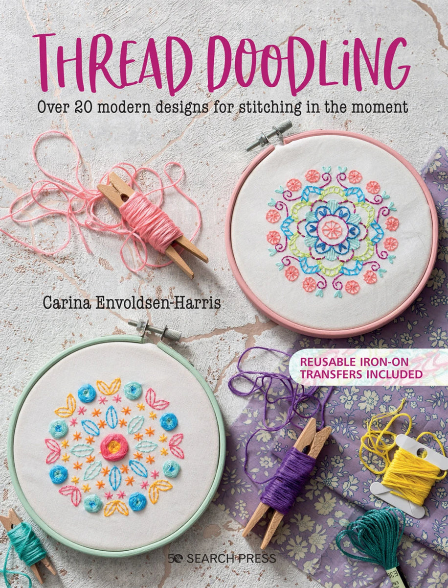 Thread Doodling Book by Carina Envoldsen-Harris – Quilt in a Day