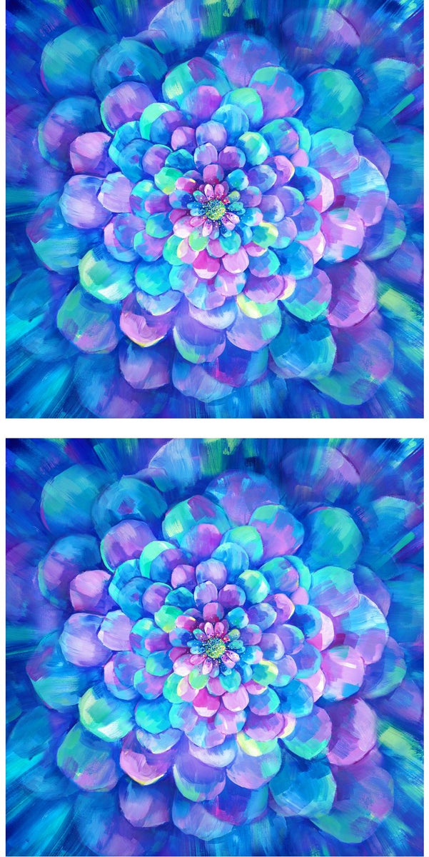 HOFFMAN - Color In Bloom - Spectrum Digital - PANEL - Large Floral
