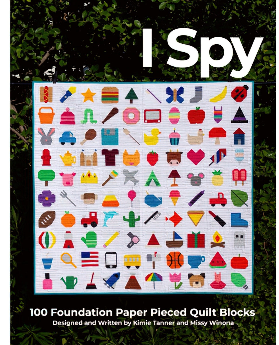 I Spy Quilt Book By On Williams Street Quilt In A Day