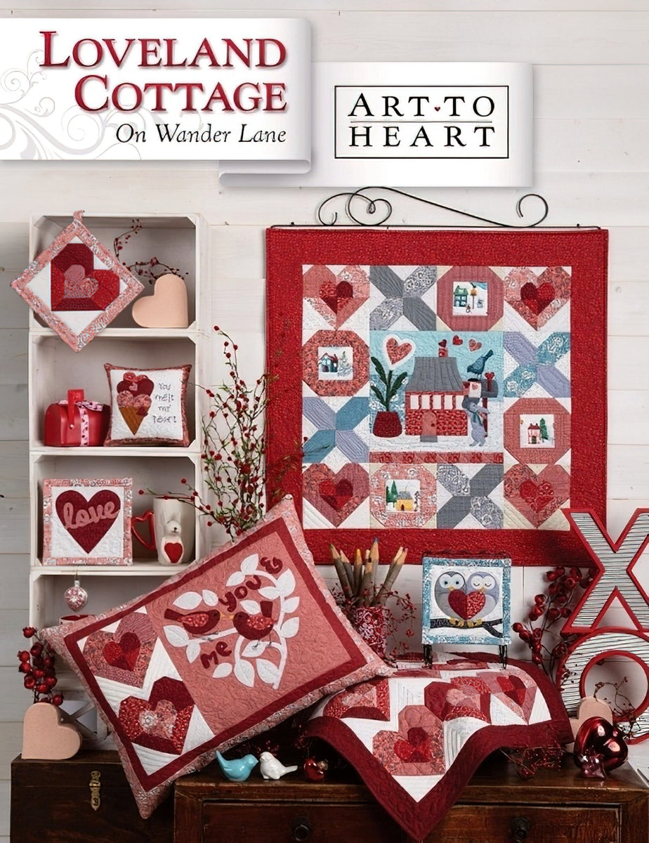 Art to Heart - Loveland Cottage Block 2 on Wander Lane by Nancy