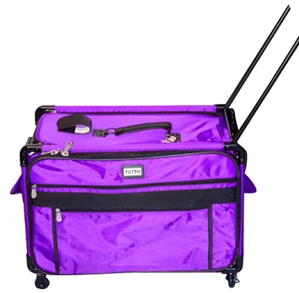 Tutto Sewing Machine Case On Wheels Extra Large - Purple 9224PMA