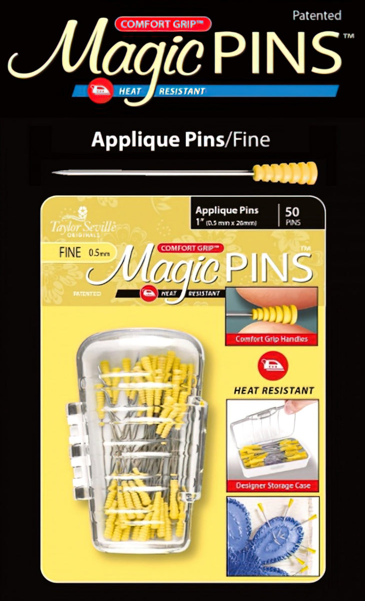 Magic Pins - 219751 Applique Fine 50 pins by Taylor Seville