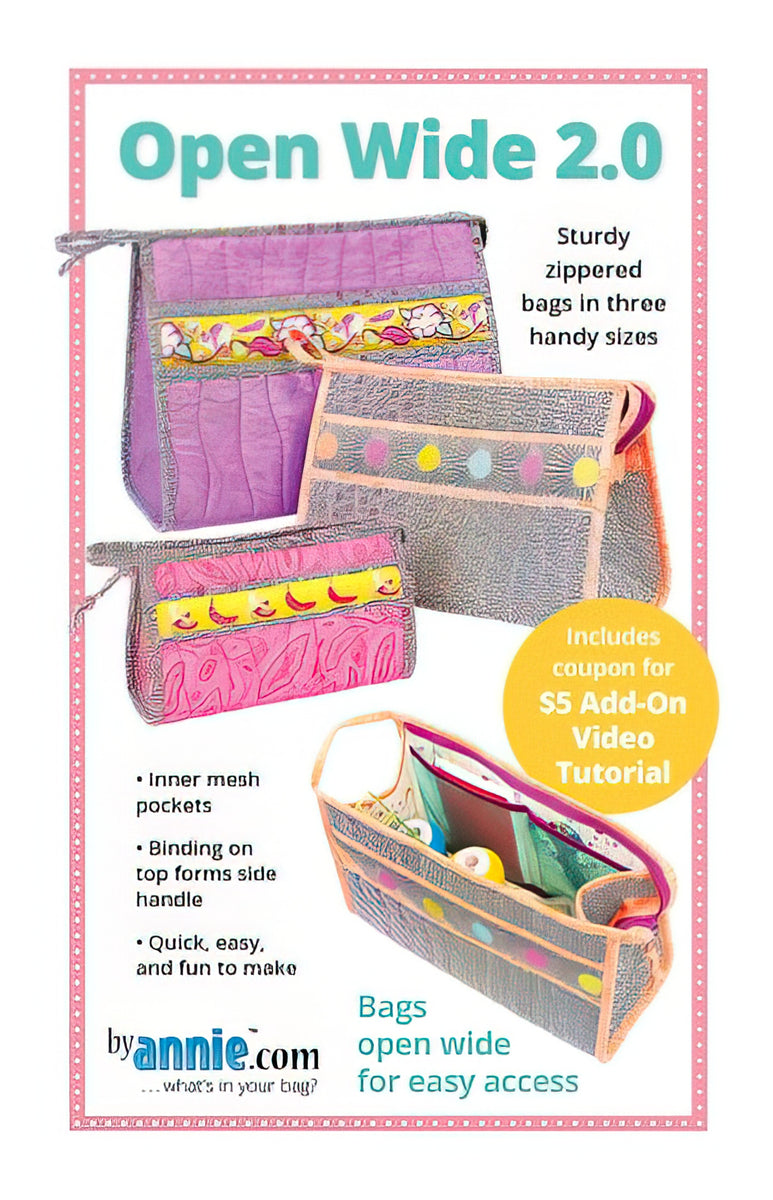 Open Wide 2.0 Pattern by Annie – Quilt in a Day