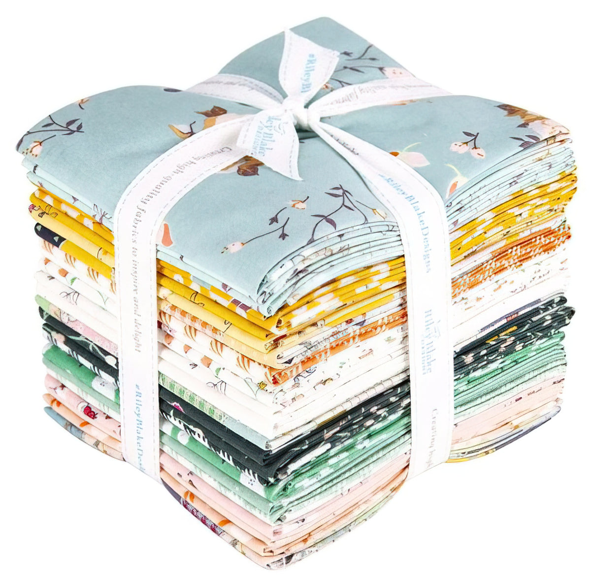 Riley Blake - Hidden Cottage Fat Quarter Bundle 24 pcs – Quilt in a Day