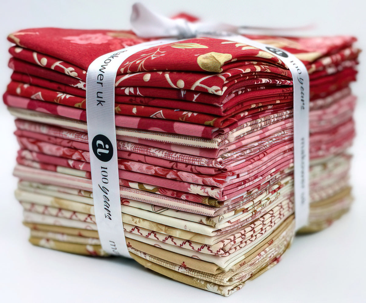 Laundry Basket Quilts on sale - Fat Quarter Bundle 17 Piece