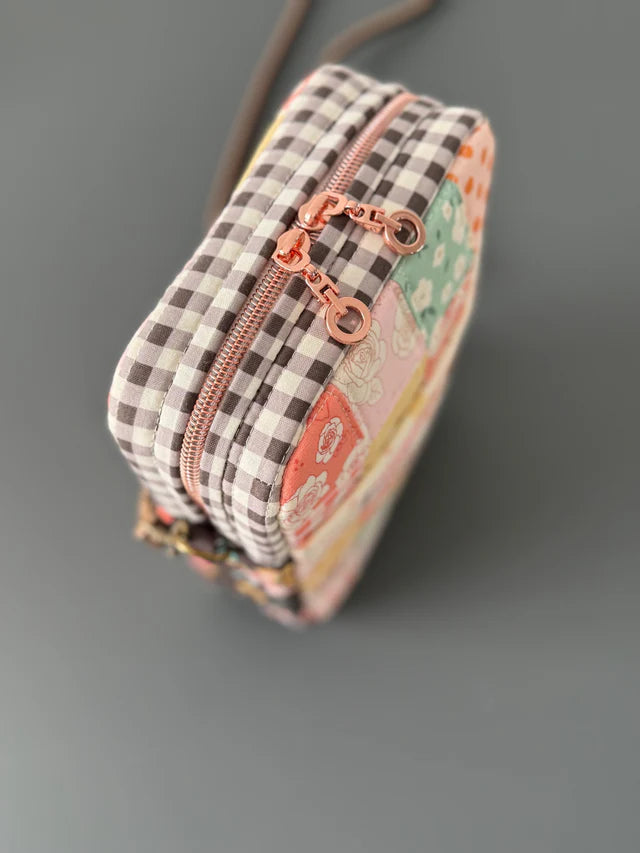 【MUDIDI】21FW★ Quilting bag 001 Sun Patch Crossbody Bag Pattern by Minki Kim – Quilt in a Day