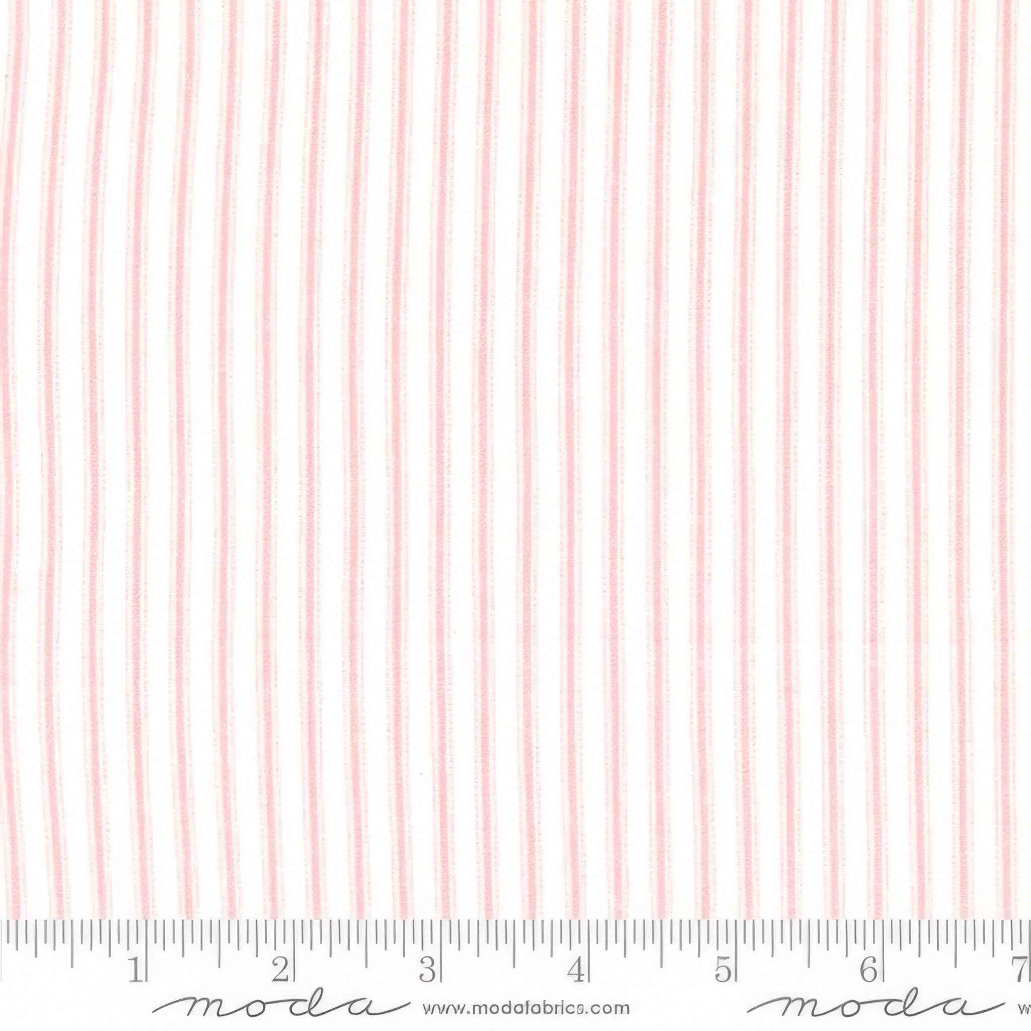 Ellie Ticking Stripe in Pink Ellie Ticking Stripe in Pink