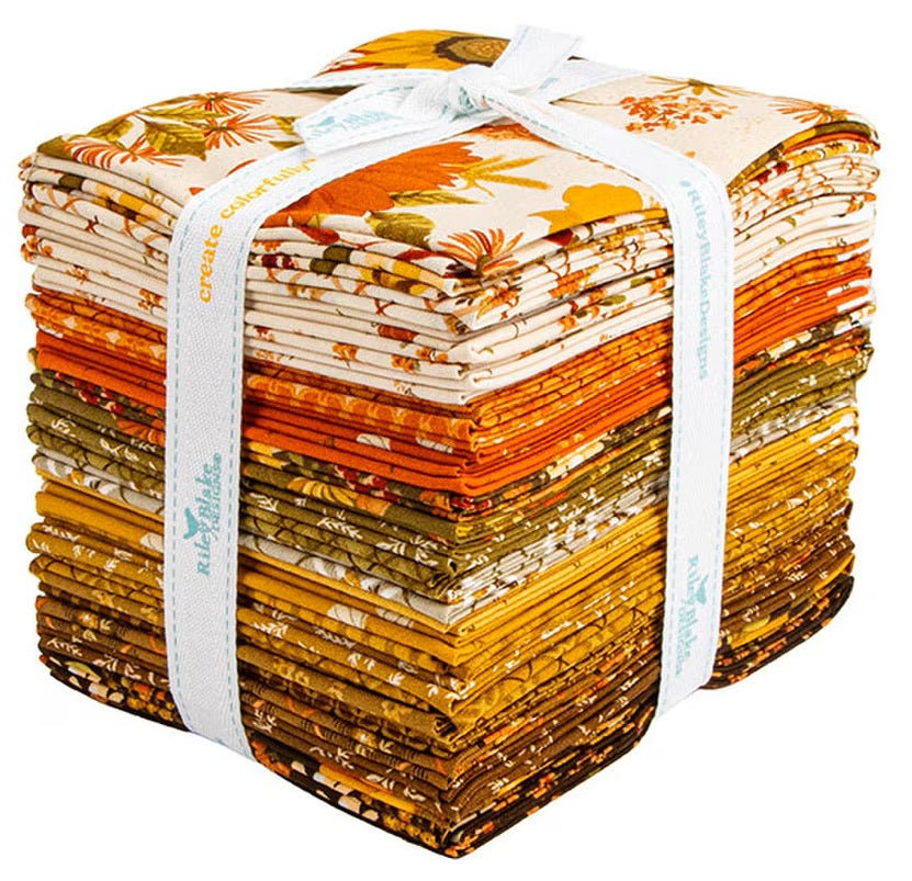 RILEY BLAKE - Bountiful Fat Quarter Bundle by Sandy Gervais 27 Pcs ...