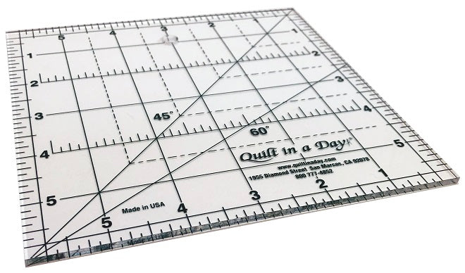 6 Inch Square Up Ruler by Quilt in a Day