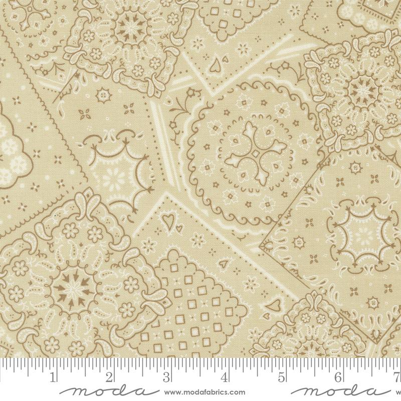 MODA - Saddle Ranch by Moda Fabrics - Southwestern Bandana - Trail Dus ...