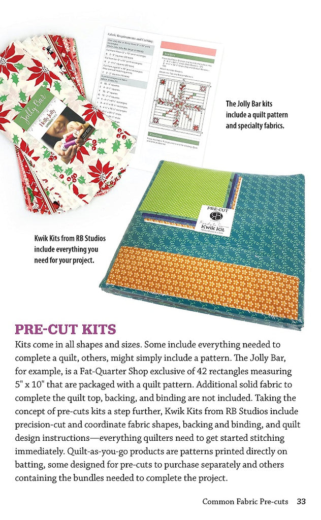 Shobe File Clearance - Pocket Guide To Fabric Pre-Cuts by Shari Shobe – Quilt in a Day