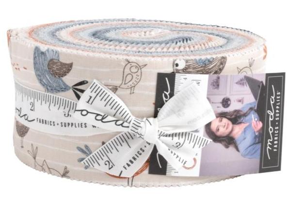 Moda - Chirp Jelly Roll by Elena Amo 40 pcs. – Quilt in a Day