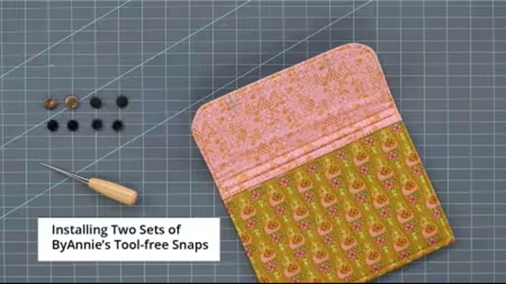 Hardware by Annie: Tool-free Snaps - Set of Four - Nickel – Quilt