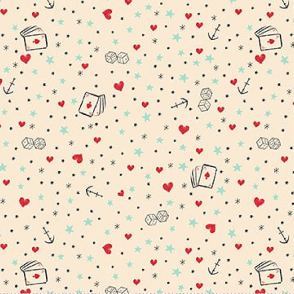 BLANK QUILTING - Ink Chronicles By Urban Design - Playing Cards & Anch ...