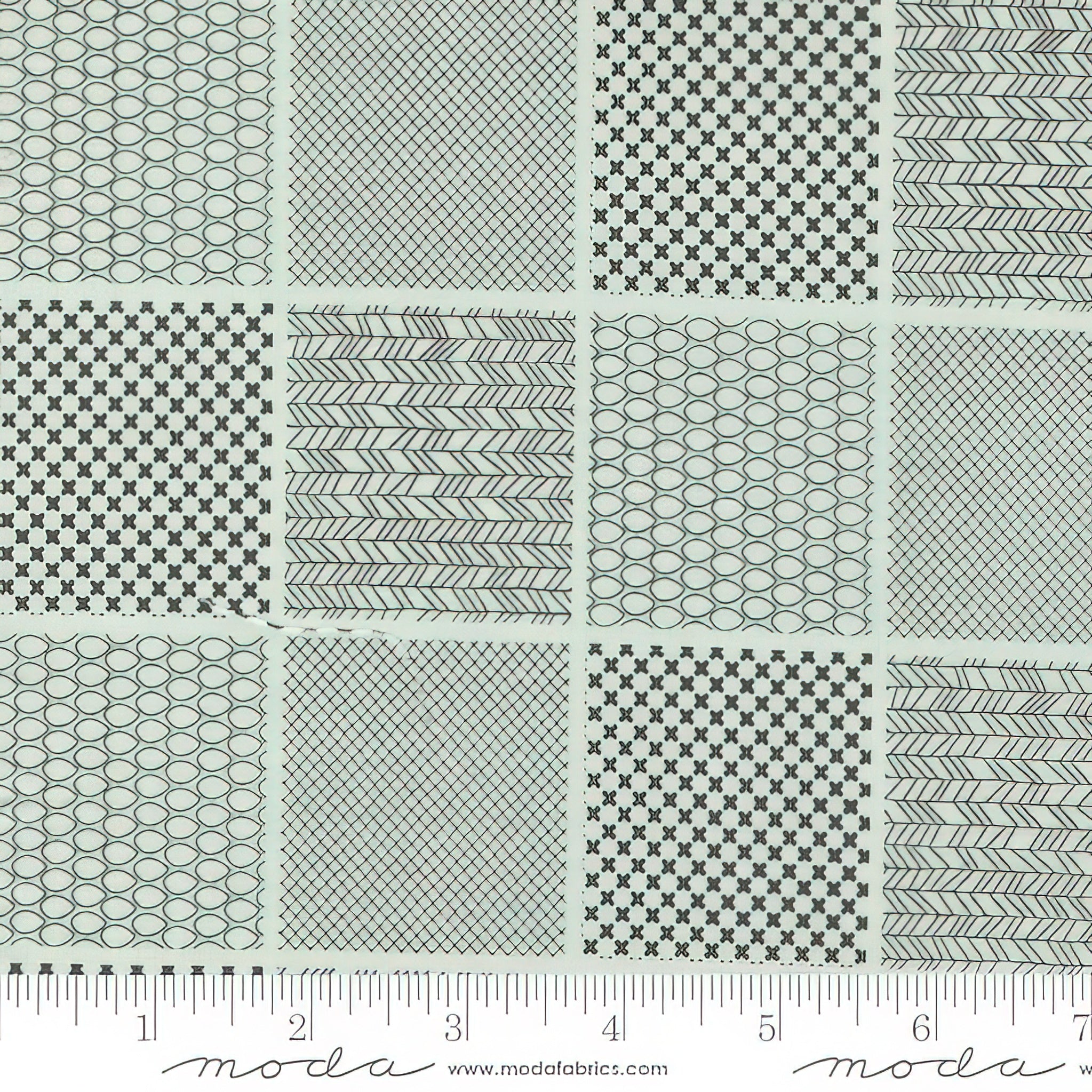 MODA FABRICS - Main Street by Sweetwater - City Block - Sky – Quilt in ...