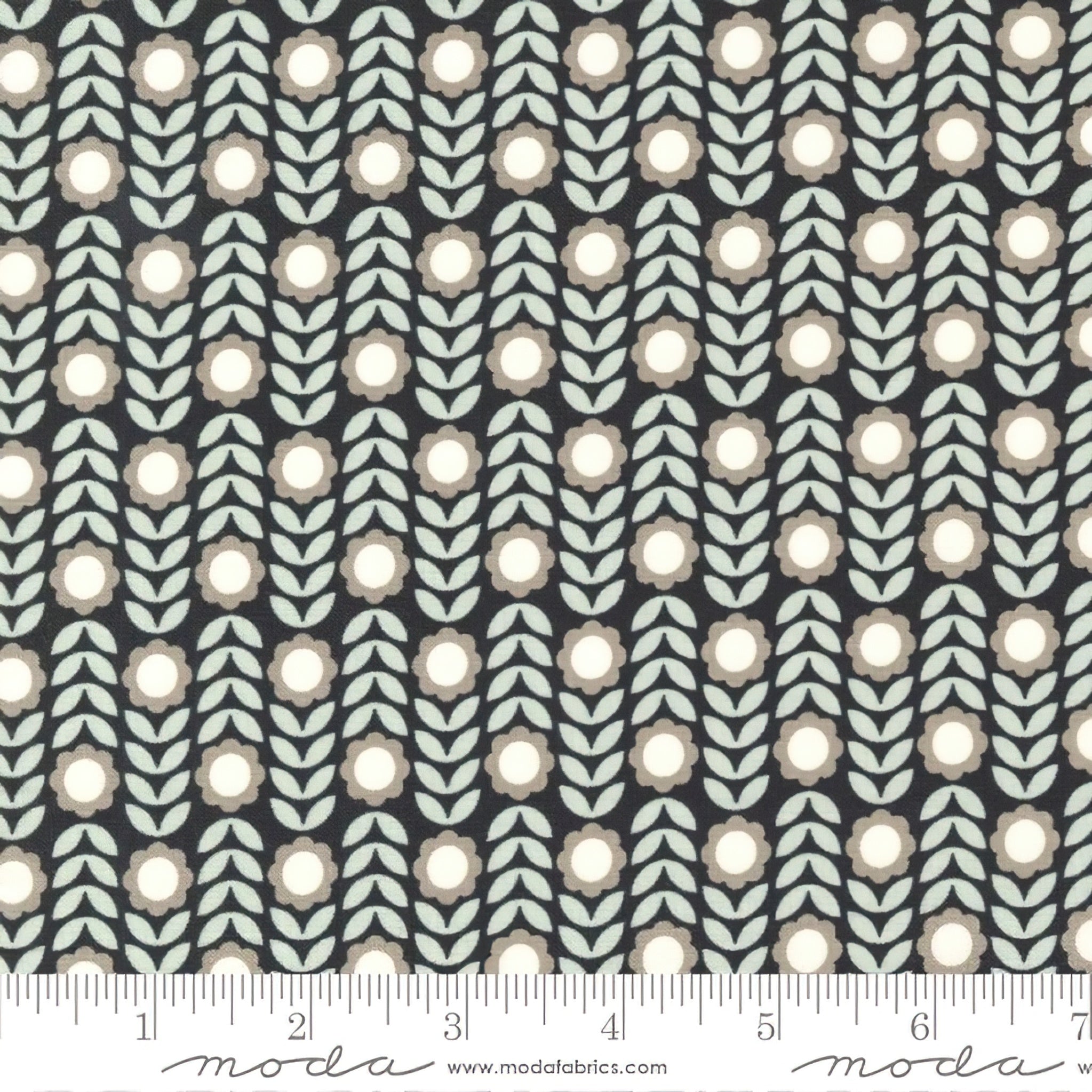 MODA FABRICS - Main Street by Sweetwater - Flower Shop - Black – Quilt ...