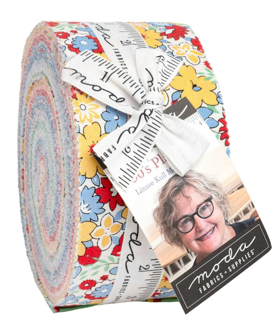 Moda - 30's Playtime 2025 Jelly Roll by Linzee McCray 40 pcs