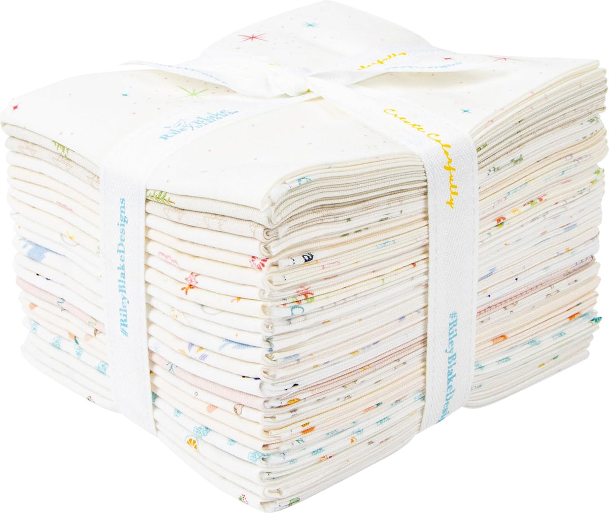 Riley Blake - Hush Hush 4 Fat Quarter Bundle 21 pcs – Quilt in a Day