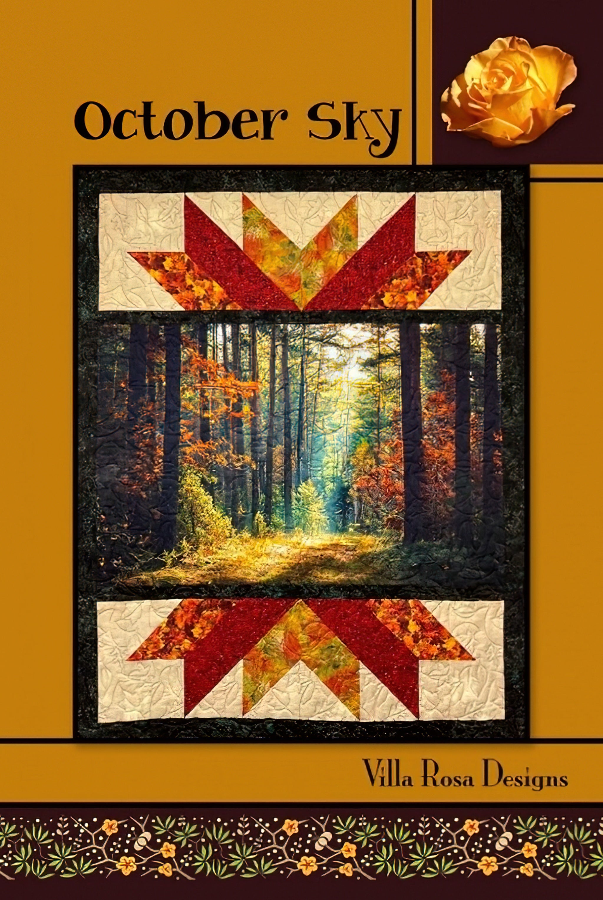 October Patterns October Sky Quilt Pattern - Villa Rosa Designs – Quilt in a Day