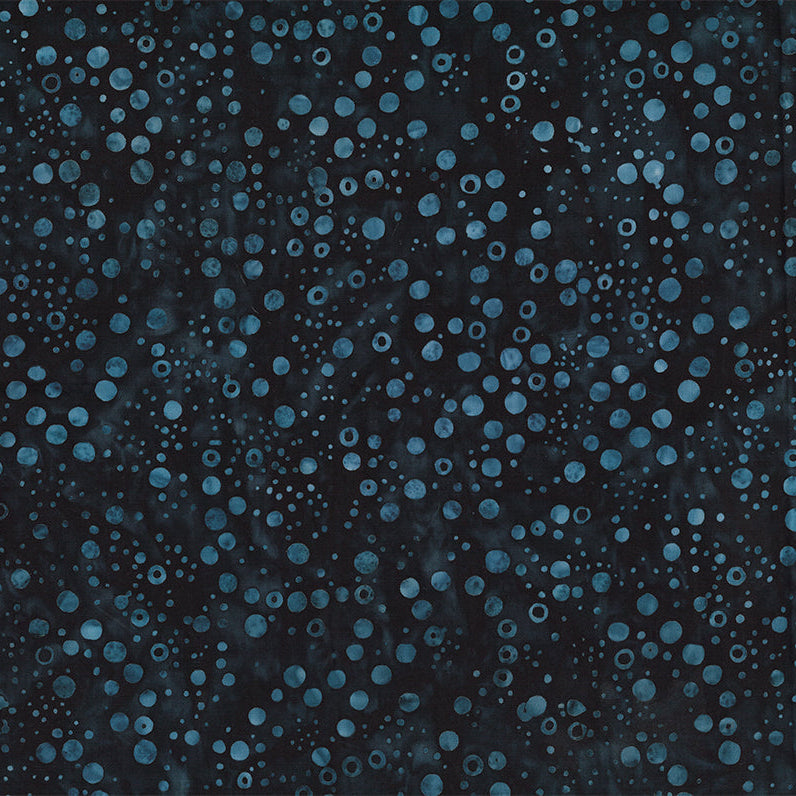 NORTHCOTT - Banyan Batiks - Pop Dots - Deep Dive - K85377- – Quilt in a Day