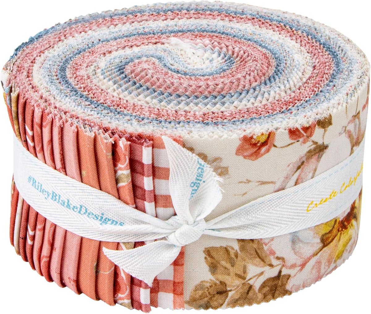 Riley Blake - Countryside 2.5 inch Rolie Polie by Lisa Audit – Quilt in ...
