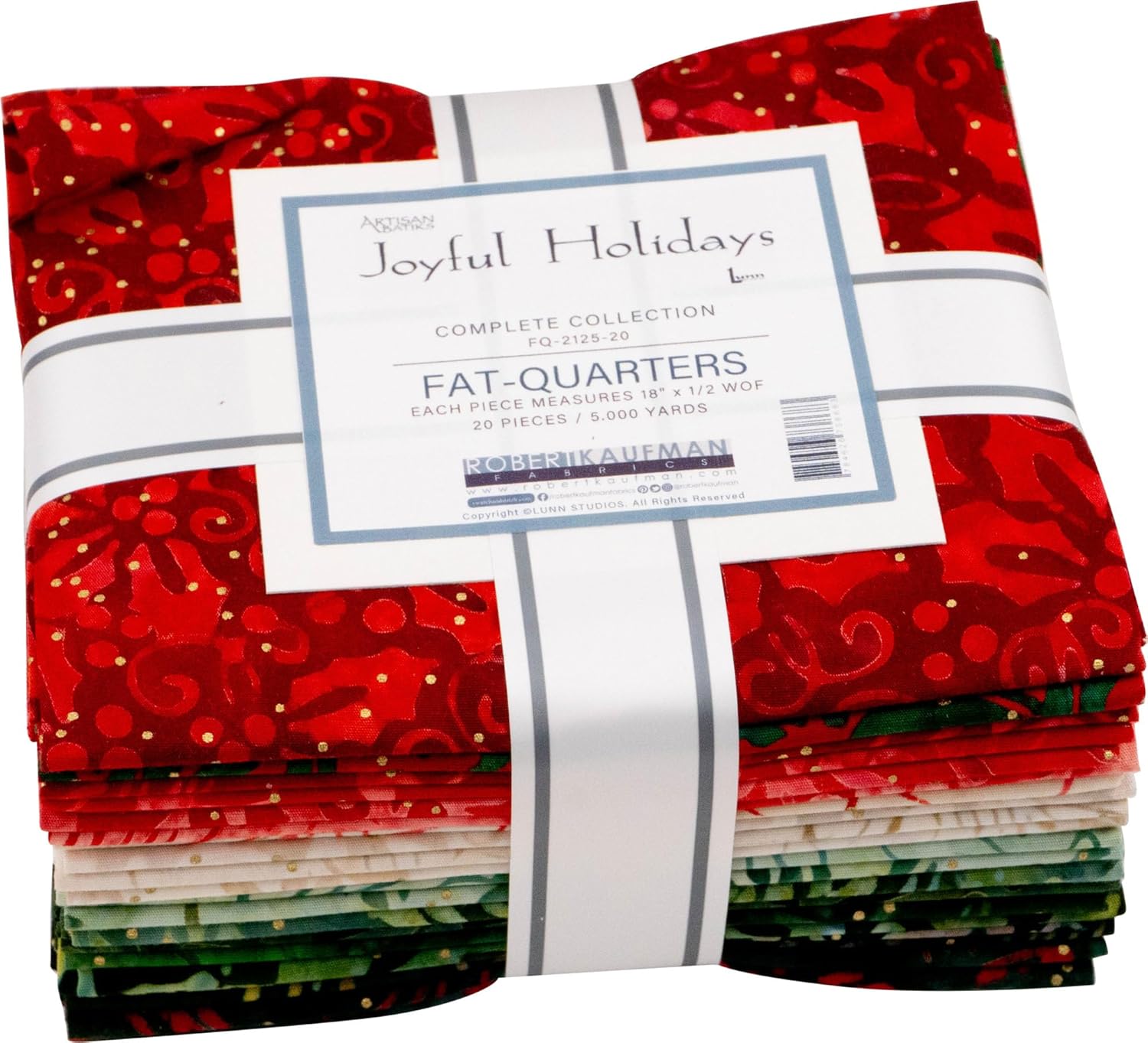 Winter Sparkle Artisan Batiks - Holiday Colorstory - 20 pc Fat newest Quarter Bundle, Robert Kaufman - FREE SHIPPING