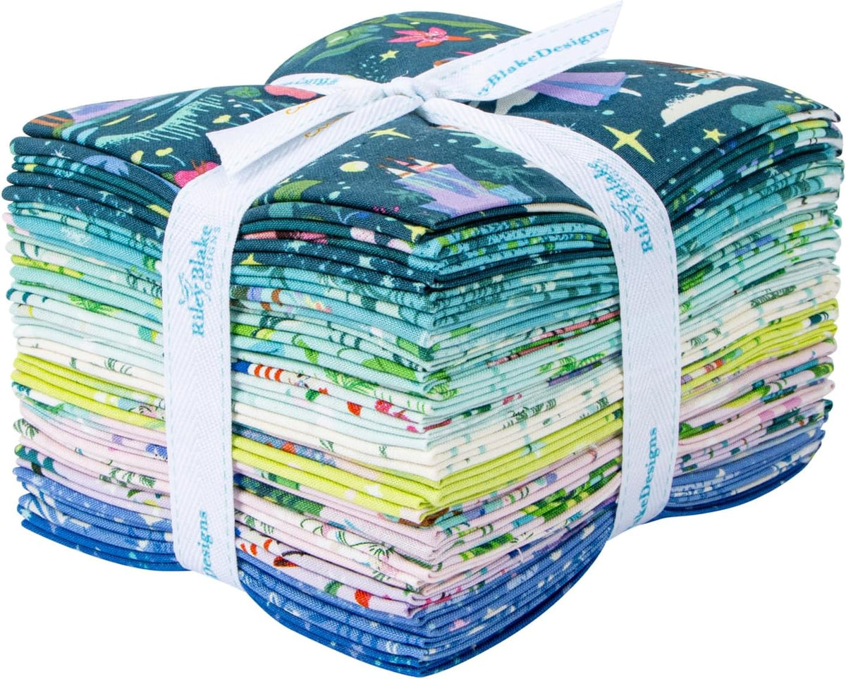 Riley Blake - Forever Neverland Fat Quarter Bundle by Jill Howarth 21 ...