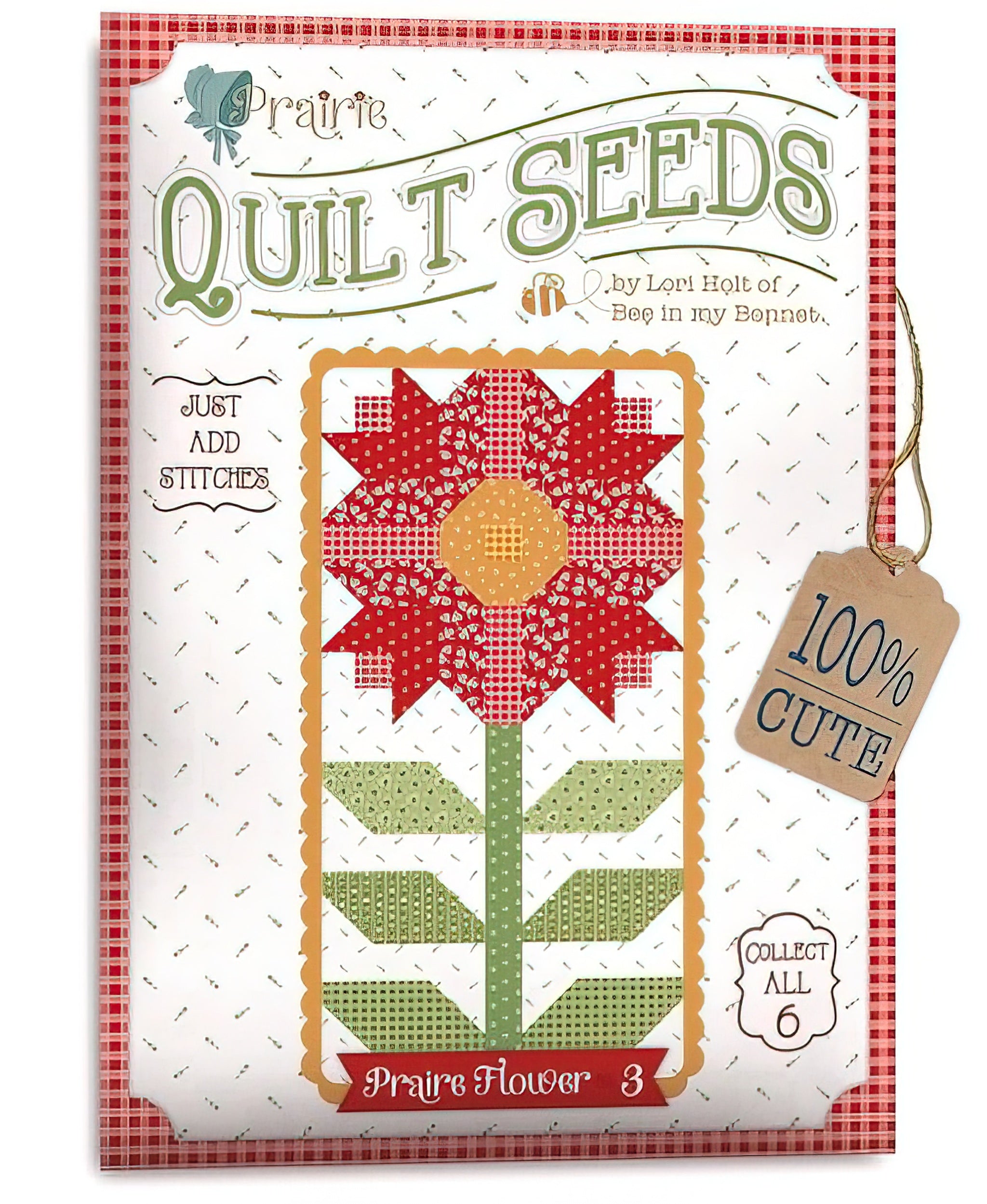 prairie flower quilt seeds Lori Holt Quilt Seeds Pattern Prairie Flower 3