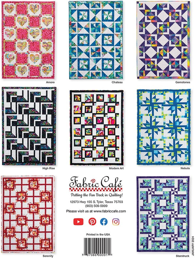 go-bold-with-3-yard-quilts-booklet-by-fabric-cafe-fran-morgan-quilt-in-a-day for Free Printable 3 Yard Quilt Patterns Go Bold With 3-Yard Quilts Booklet by Fabric Cafe/Fran Morgan – Quilt in a Day for Free Printable 3 Yard Quilt Patterns