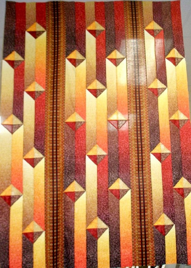 Gentlemen's Agreement Quilt Pattern by New Leaf Stitches – Quilt in a Day