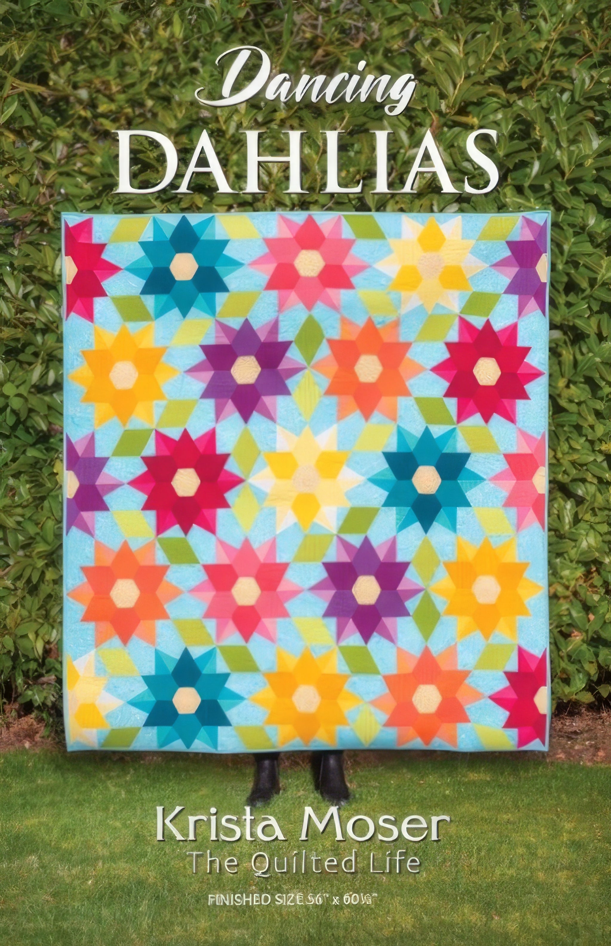 Dancing Dahlias Quilt Pattern by Krista Moser – Quilt in a Day