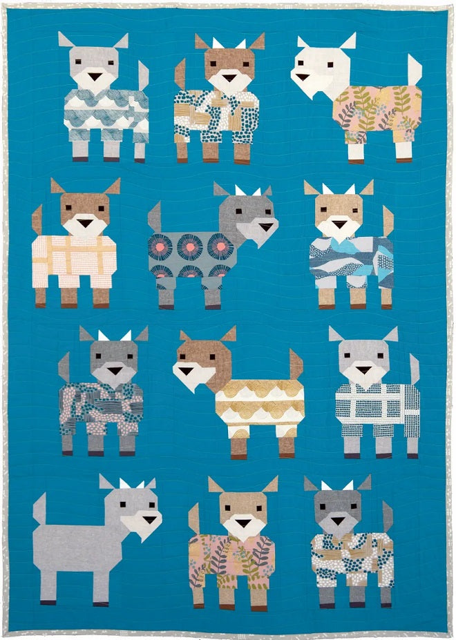 Kidding Around Goats In Pajamas Quilt Pattern by Art East Quilting Co ...