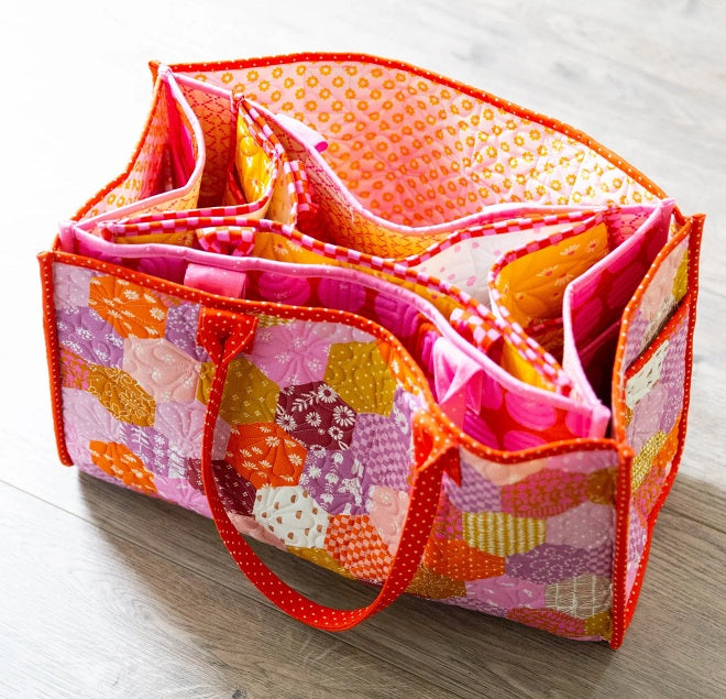 All The Things Tote Pattern by Knot and Thread Designs – Quilt in a Day