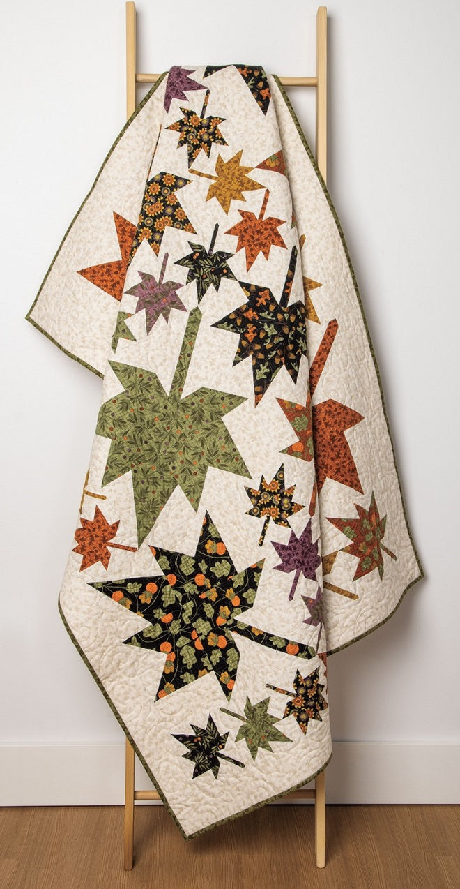 Leaf Quilt Block Pattern
