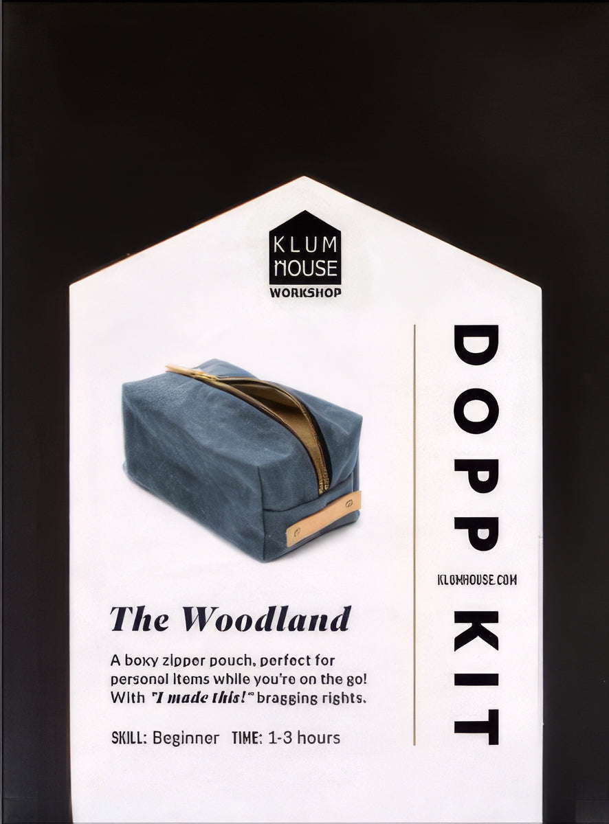 Woodland Dopp Pattern by Ellie Lum Klum House – Quilt in a Day