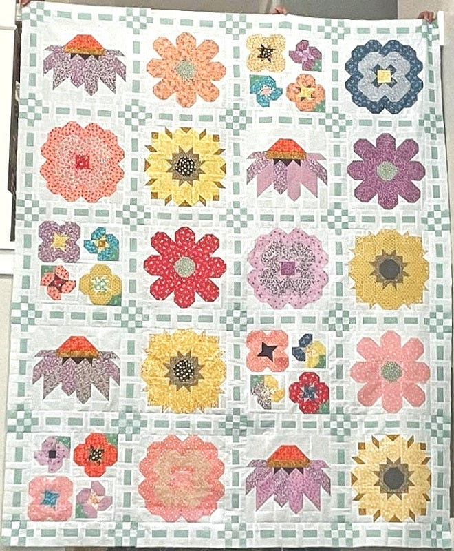 wildflower seeds quilt pattern Wildflower Seeds Quilt Pattern by Kelli Fannin Quilt Designs – Quilt in a Day