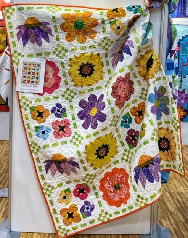 wildflower seeds quilt block of the month Wildflower Seeds Quilt Pattern by Kelli Fannin Quilt Designs – Quilt in a Day