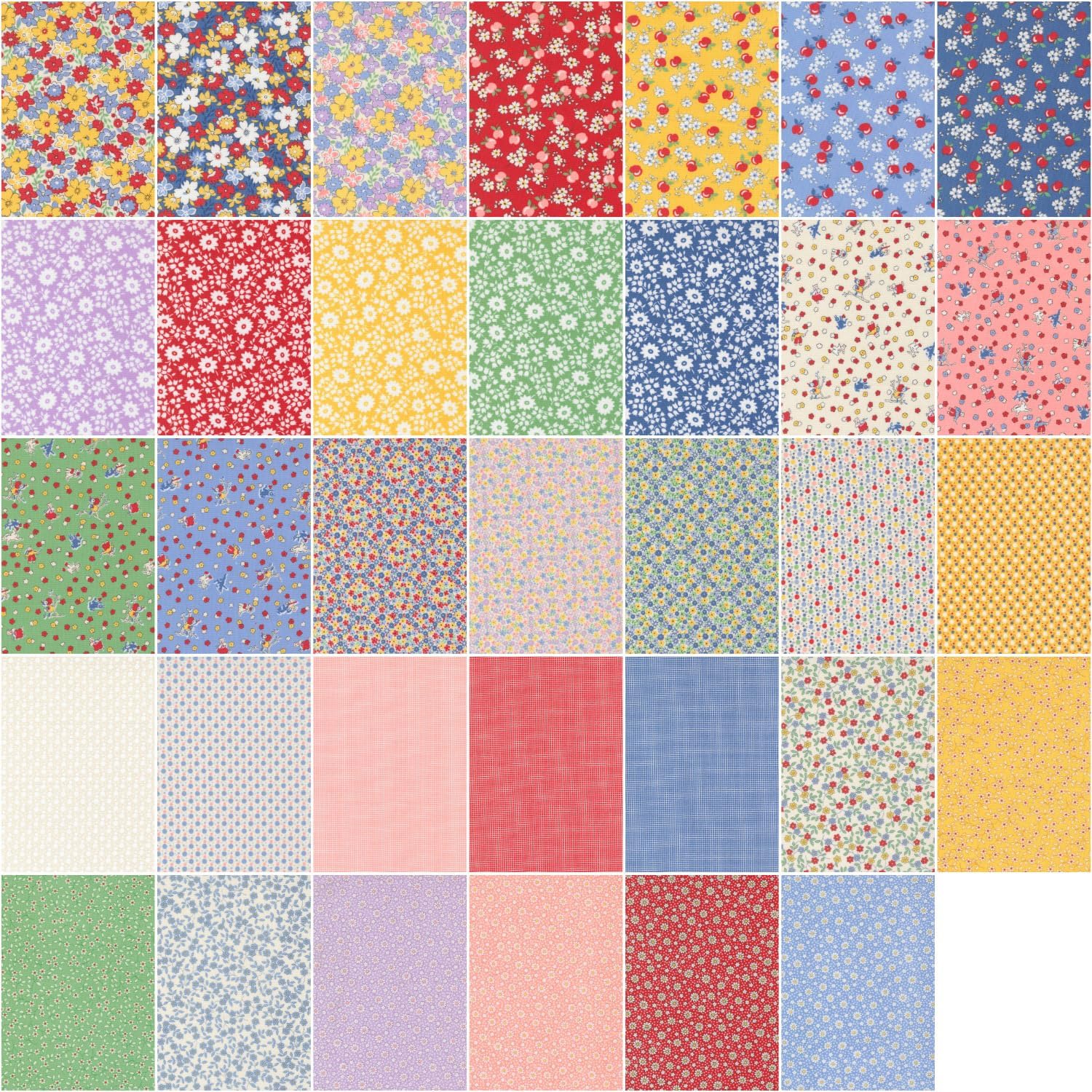 Moda - 30's Playtime 2025 Jelly Roll by Linzee McCray 40 pcs