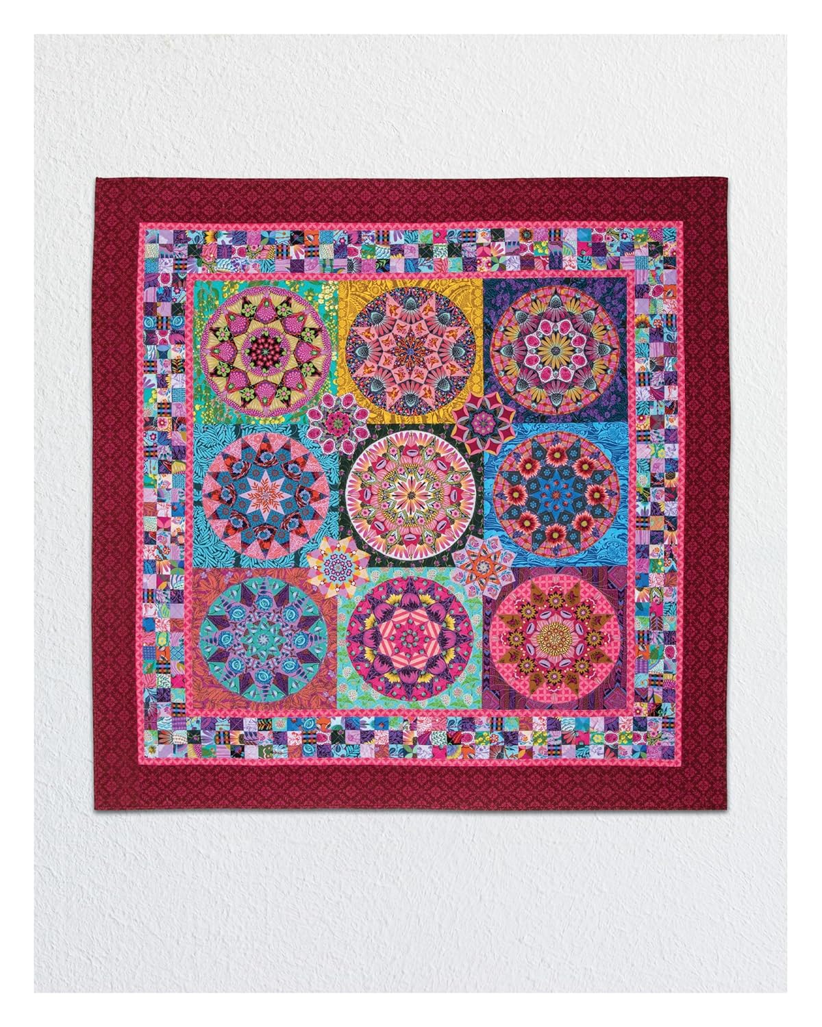 Pieced Kaleidoscope Quilt Blocks Book by Lydia Cheney – Quilt in a Day